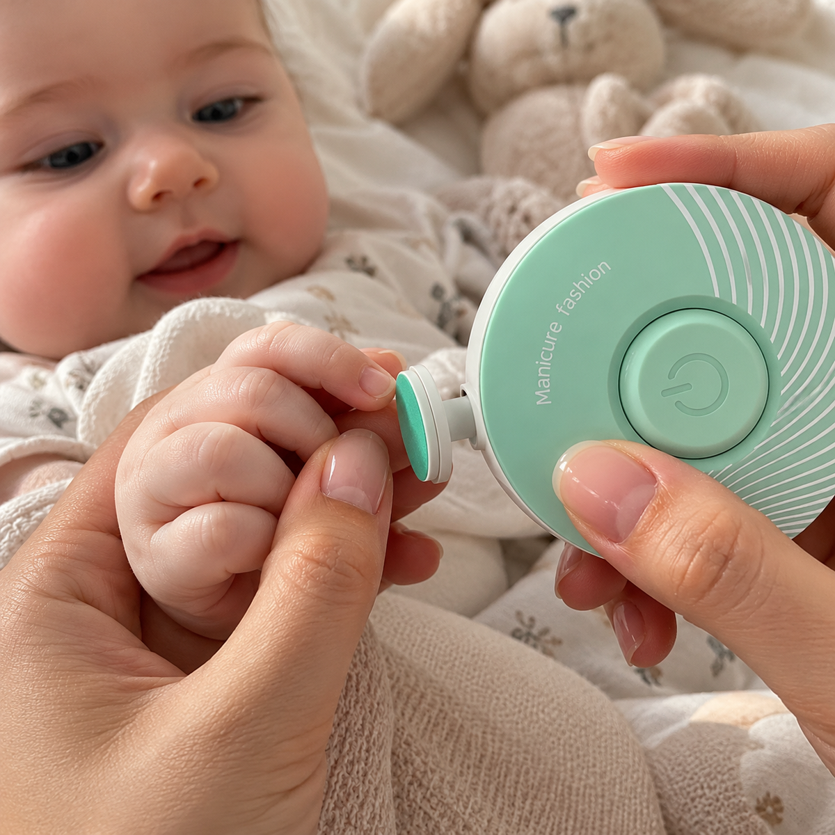 Nežna električna turpija za bebe